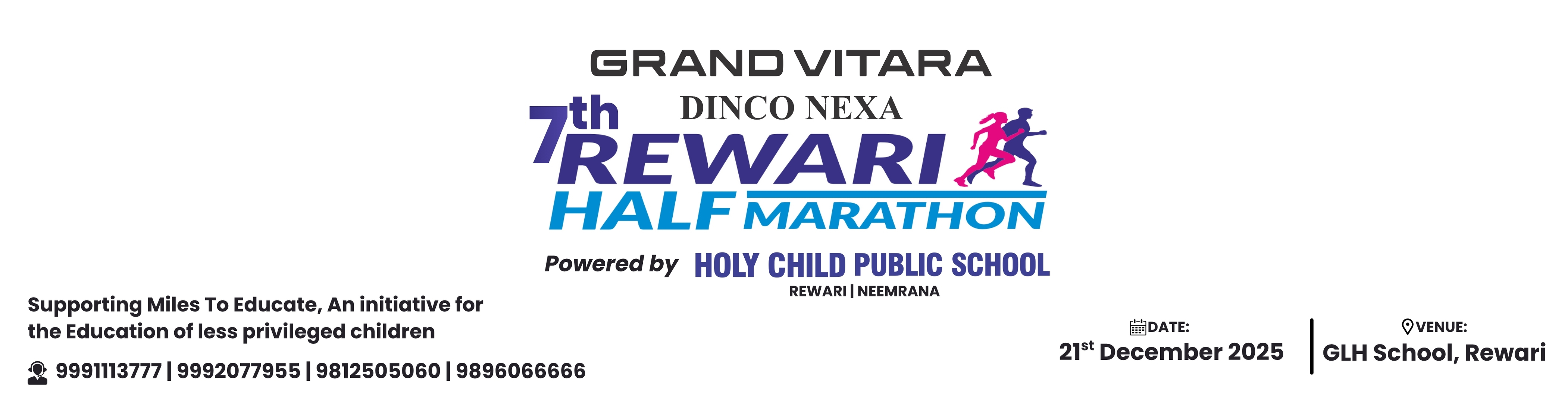 Grand Vitara Dinco Nexa Rewari Half Marathon 2025